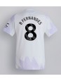 Billige Manchester United Bruno Fernandes #8 Bortedrakt 2025-26 Kortermet